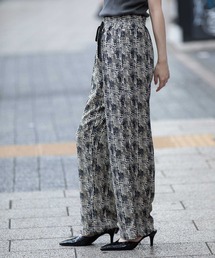 Munich | 【France】 ジャガードプリントイージーパンツ(その他パンツ)