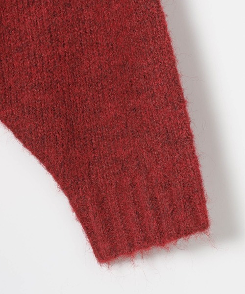 LEPSIM（レプシィム）の「3ゲージヴィンテージロゴプルオーバー　587869（ニット/セーター・レディース・ライトベージュ/レッド/イエロー/ネイビー・FREE）」の8枚目の写真