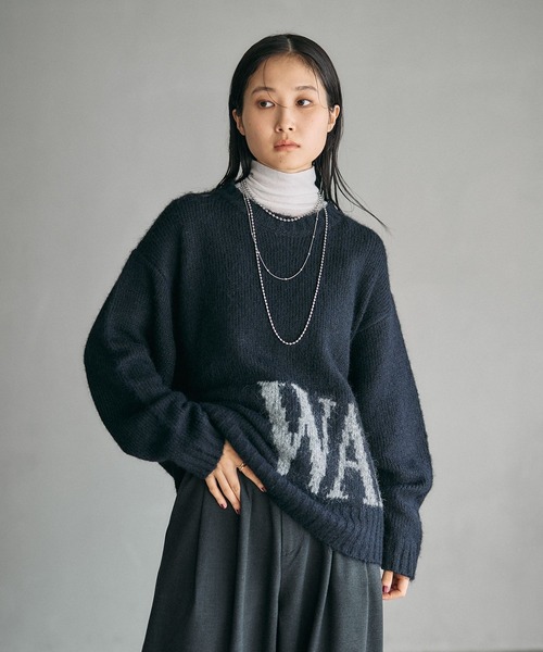 セール】3ゲージヴィンテージロゴプルオーバー 587869（ニット