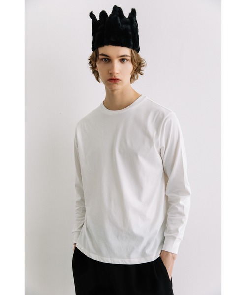 WCJ(ダブルシージェイ)の「スリットカットソー(Tシャツ/カットソー・レディース・ブラック/ホワイト・FREE)」の15枚目の写真