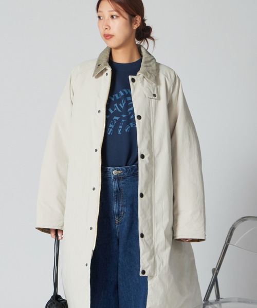Barbour/バブア― PADDED EXMOOR COAT 中綿入り ラグランスリーブ