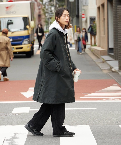 ⭐︎お値下げ！美品　Baubour バブアー　中綿コート　36 25AW】Barbour バブアー エクスモア パデッド コート 中綿ロングコート