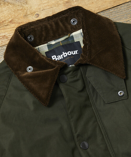 Barbour（バブアー）の「Barbour/バブアー 別注 BEDALE　INSULATION（ブルゾン・メンズ・ブラック/オリーブ・38/40/42）」の3枚目の写真