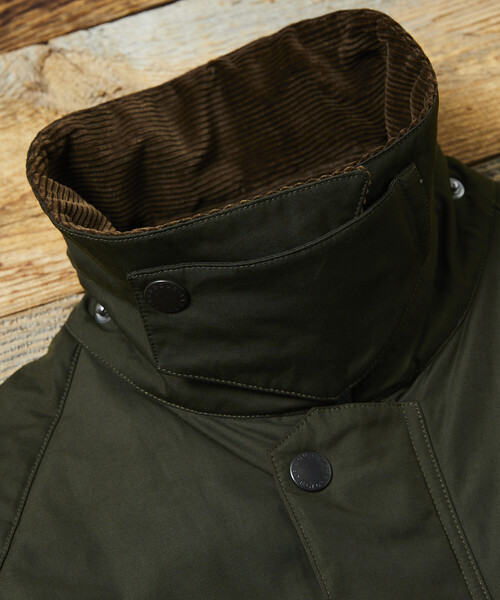 Barbour（バブアー）の「Barbour/バブアー 別注 BEDALE　INSULATION（ブルゾン・メンズ・ブラック/オリーブ・38/40/42）」の4枚目の写真