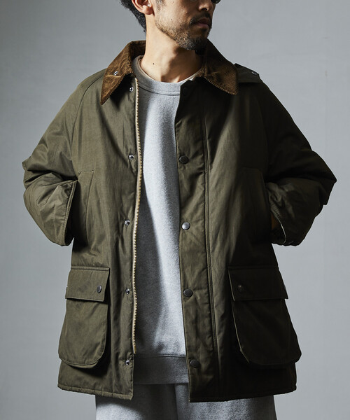 Barbour（バブアー）の「Barbour/バブアー 別注 BEDALE　INSULATION（ブルゾン・メンズ・ブラック/オリーブ・38/40/42）」の15枚目の写真