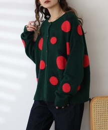 BARNDOOR（バーンドア）の「みかん ジャカード カーデ（カーディガン/ボレロ）」