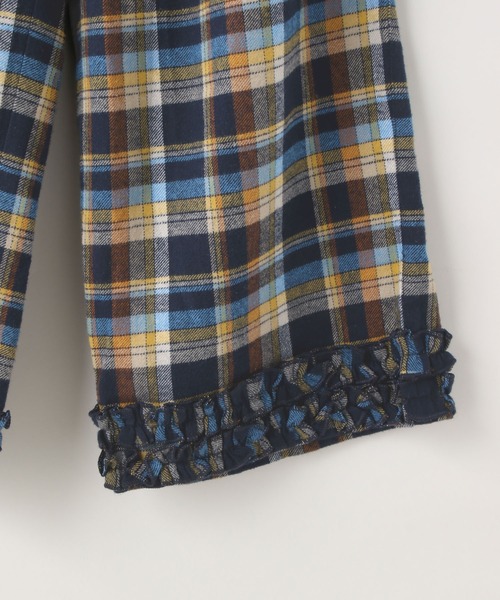 LOWRYS FARM（ローリーズファーム）の「INDIA IS BEAUTIFULチェックパンツ　 598233（その他パンツ・キッズ・ブルー/レッド・110cm/120cm/130cm/140cm/150cm）」の4枚目の写真