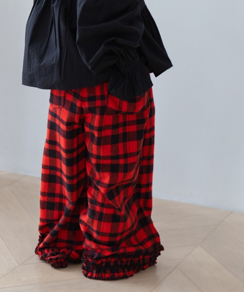LOWRYS FARM（ローリーズファーム）の「INDIA IS BEAUTIFULチェックパンツ　 598233（その他パンツ・キッズ・ブルー/レッド・110cm/120cm/130cm/140cm/150cm）」の15枚目の写真