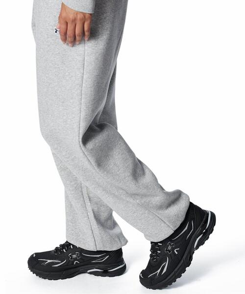 UNDER ARMOUR（アンダーアーマー）の「UAライバルフリース オーバーサイズド パンツ（トレーニング/レディース）（その他パンツ・レディース・グレー・M/L）」の7枚目の写真