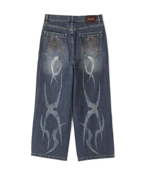 SUPPLIER/サプライヤー/DOUBLEKNEE BAGGY JEANS（デニムパンツ