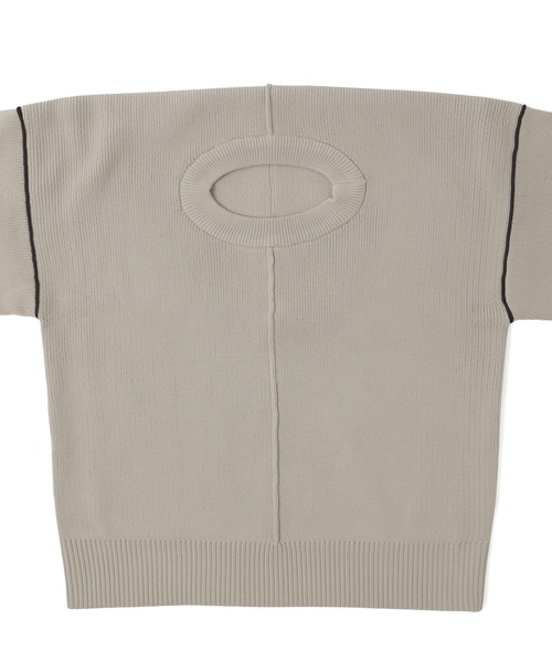 Fashion Letter(ファッションレター)の「ダンボールニット ボリューム袖 コクーンニット(ニット/セーター・レディース・アイボリー/ブラック/グレー・M)」の10枚目の写真