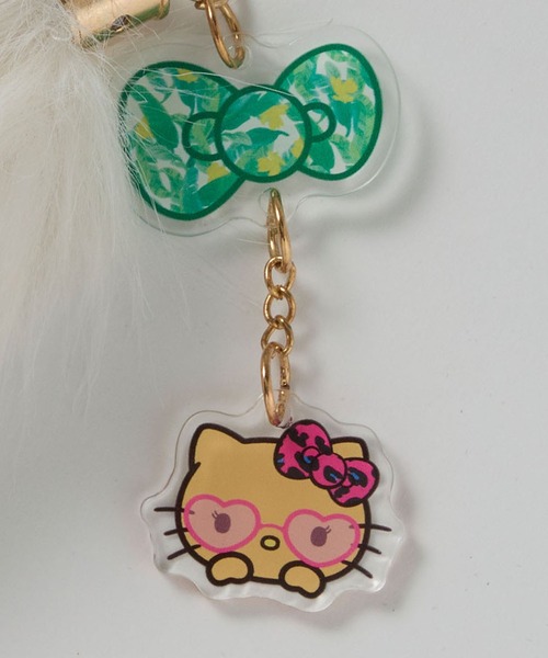 meJane(ミージェーン)の「HELLO KITTY×mejaneコラボ しっぽチャーム(チャーム・キッズ・ブルー/パープル/ブラウン系/ピンク/ホワイト・FREE)」の15枚目の写真