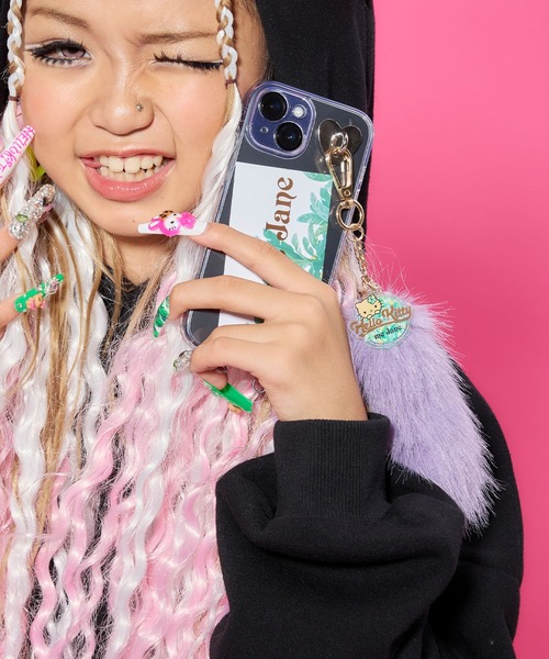 meJane(ミージェーン)の「HELLO KITTY×mejaneコラボ しっぽチャーム(チャーム・キッズ・ブルー/パープル/ブラウン系/ピンク/ホワイト・FREE)」の17枚目の写真