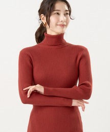 TOKYO SHIRTS | もちもち リブタートル プルオーバー(ニット/セーター)