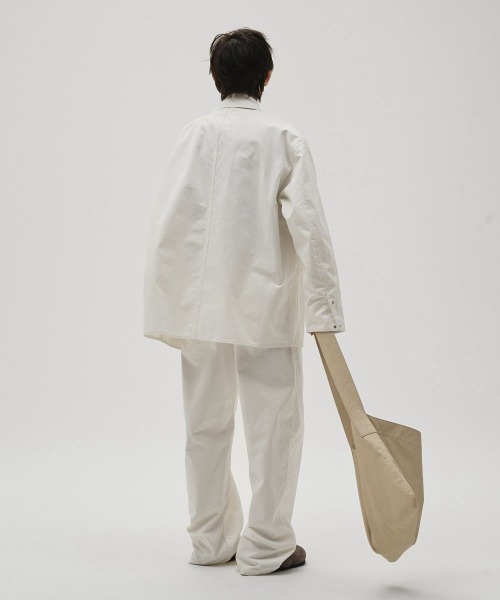 TODAYFUL（トゥデイフル）の「TODAYFUL　Boyfriend Cotton Pants ボーイフレンドコットンパンツ/12610702（その他パンツ・レディース・ホワイト/ブラック・36/38）」の15枚目の写真