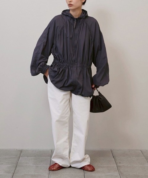TODAYFUL（トゥデイフル）の「TODAYFUL　Boyfriend Cotton Pants ボーイフレンドコットンパンツ/12610702（その他パンツ・レディース・ホワイト/ブラック・36/38）」の6枚目の写真