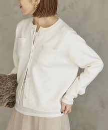 《追加》スーパーファインスムースクルーカーディガン