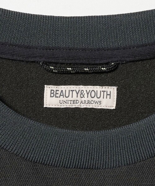 BEAUTY&YOUTH UNITED ARROWS（ビューティーアンドユースユナイテッドアローズ）の「”パーフェクトストレッチ” アジャスト クルーネック トップス 伸縮性あり（Tシャツ/カットソー・メンズ・ダークグレー/ブラック・XL/M/L/S）」の19枚目の写真