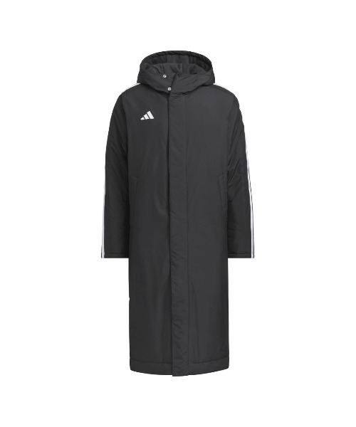 adidas(アディダス)の「【adidas×アルペン限定モデル】アディダス adidas M ロング パデッドコート(ダウンジャケット/コート・メンズ・ブラック/ネイビー・S/M/L/LL/3L)」の12枚目の写真