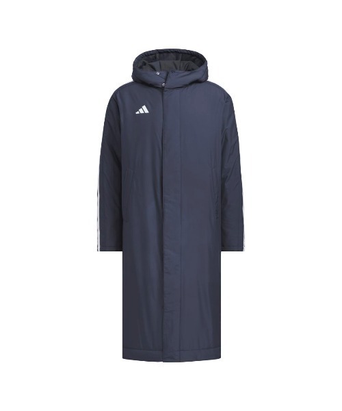 adidas(アディダス)の「【adidas×アルペン限定モデル】アディダス adidas M ロング パデッドコート(ダウンジャケット/コート・メンズ・ブラック/ネイビー・S/M/L/LL/3L)」の11枚目の写真