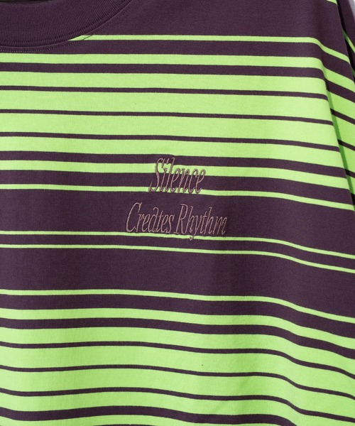 セール】田中シェン ボーダー天竺ロンT（Tシャツ/カットソー