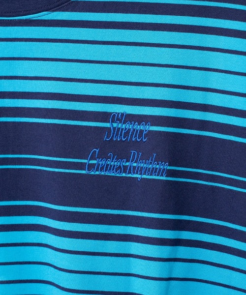 セール】田中シェン ボーダー天竺ロンT（Tシャツ/カットソー