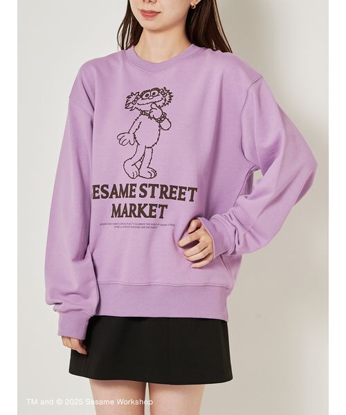 VINTAGE SKETCH】裏毛プルオーバー（スウェット）｜SESAME STREET