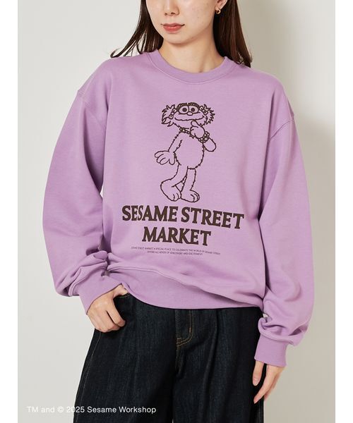 VINTAGE SKETCH】裏毛プルオーバー（スウェット）｜SESAME STREET
