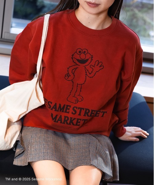 VINTAGE SKETCH】裏毛プルオーバー（スウェット）｜SESAME STREET