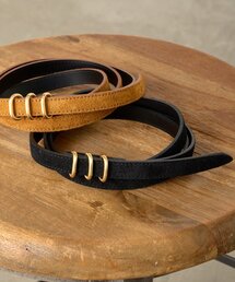 Jena espace merveilleux | 3連バックルスエードベルト(ベルト)