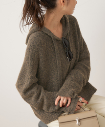 plage（プラージュ）の「ROBERTO COLLINA / ロベルトコリーナ 別注 HOODIE プルオーバー（ニット/セーター・レディース）」