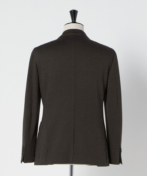 UNITED ARROWS（ユナイテッドアローズ）の「ヘリンボーン ジャージ シングル2ボタン テーラードジャケット COMFORT EASY‐MODEL（テーラードジャケット・メンズ・ダークブラウン・46/50/48/44）」の7枚目の写真