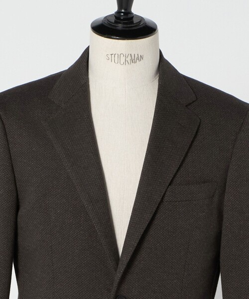 UNITED ARROWS（ユナイテッドアローズ）の「ヘリンボーン ジャージ シングル2ボタン テーラードジャケット COMFORT EASY‐MODEL（テーラードジャケット・メンズ・ダークブラウン・46/50/48/44）」の8枚目の写真
