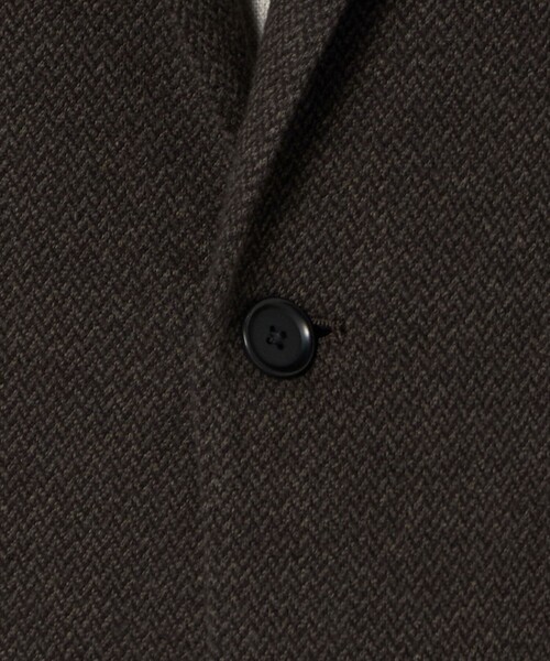UNITED ARROWS（ユナイテッドアローズ）の「ヘリンボーン ジャージ シングル2ボタン テーラードジャケット COMFORT EASY‐MODEL（テーラードジャケット・メンズ・ダークブラウン・46/50/48/44）」の11枚目の写真
