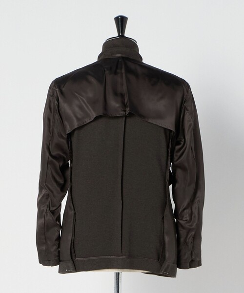 UNITED ARROWS（ユナイテッドアローズ）の「ヘリンボーン ジャージ シングル2ボタン テーラードジャケット COMFORT EASY‐MODEL（テーラードジャケット・メンズ・ダークブラウン・46/50/48/44）」の15枚目の写真