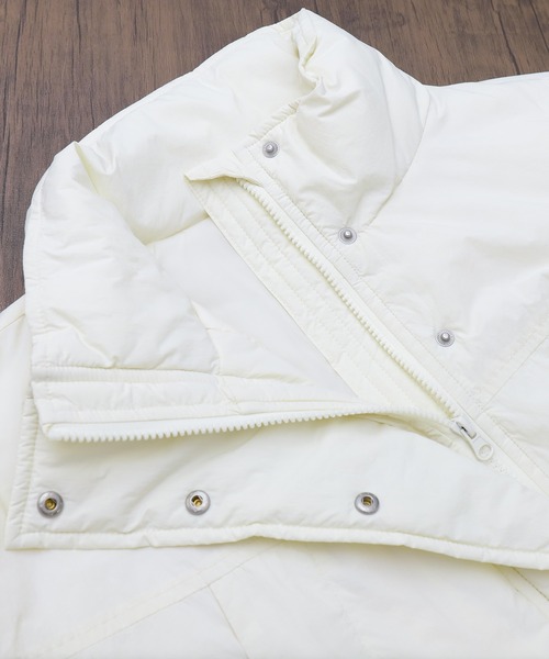 libelle more(リベル モア)の「【高機能中綿】サーモアリーナ (THERMO ARENA)蓄熱ボリュームコート(ダウンジャケット/コート・レディース・アイボリー/ブラック/オリーブ/ネイビー/モカ・M)」の10枚目の写真
