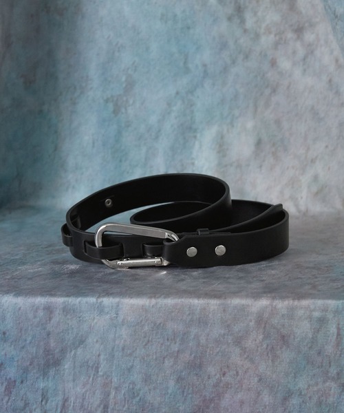 SERACE】Carabiner buckle belt / カラビナバックルベルト（ベルト