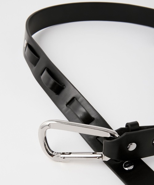 SERACE】Carabiner buckle belt / カラビナバックルベルト（ベルト