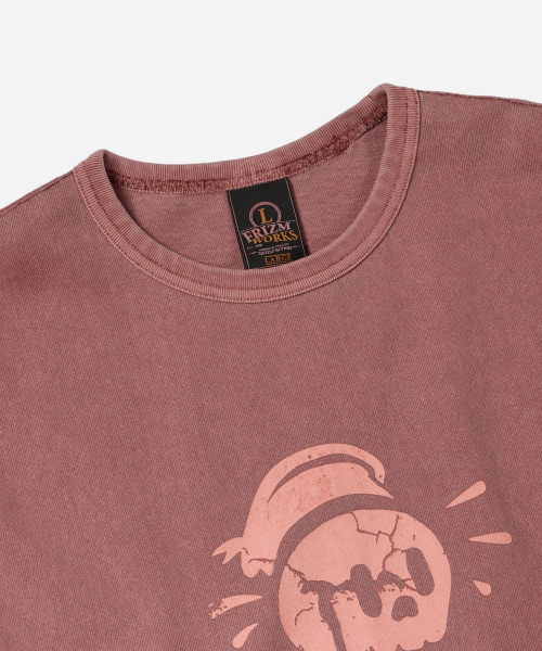 FRIZMWORKS（フリズムワークス）の「BLACK FLAG PIGMENT DYEING TEE _ PINK（Tシャツ/カットソー・メンズ・その他・SMALL/MEDIUM/LARGE/X-LARGE）」の3枚目の写真