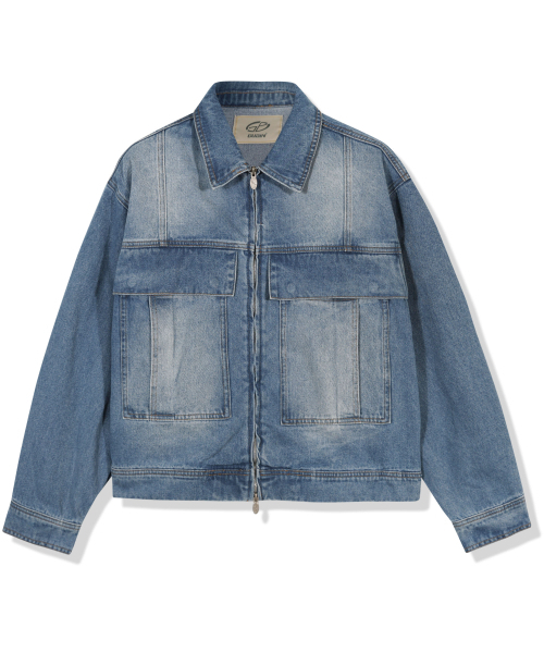GUBIN(グビン)の「オーバーサイズマックスポケットトラッカージャケット(デニムジャケット・メンズ・その他・MEDIUM/LARGE)」の2枚目の写真