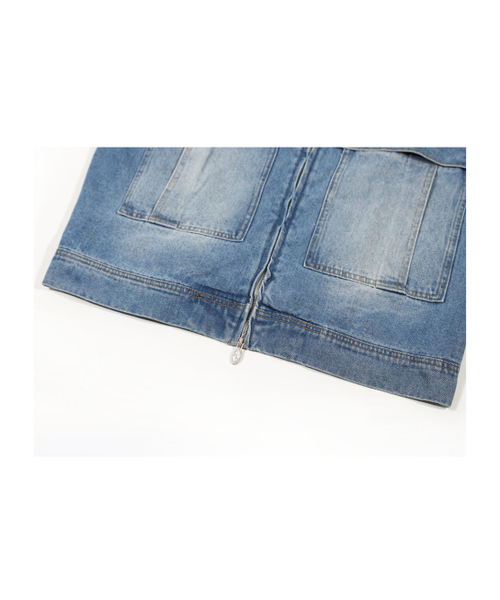 GUBIN(グビン)の「オーバーサイズマックスポケットトラッカージャケット(デニムジャケット・メンズ・その他・MEDIUM/LARGE)」の5枚目の写真