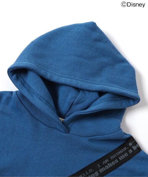 Disney(ディズニー)の「ディズニーキャラクター ベイマックス/フーディ(パーカー・キッズ・ブルー/ブラック・80/90/100/110/120/130/140)」の10枚目の写真