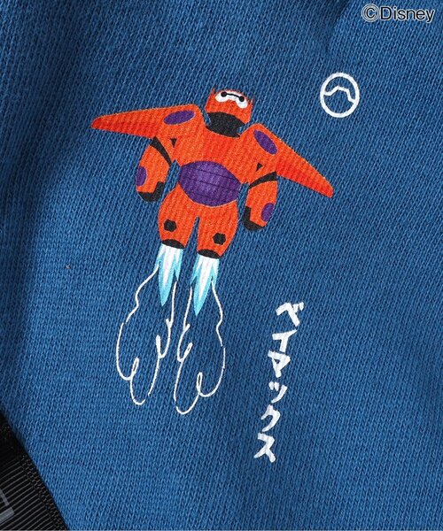 Disney(ディズニー)の「ディズニーキャラクター ベイマックス/フーディ(パーカー・キッズ・ブルー/ブラック・80/90/100/110/120/130/140)」の11枚目の写真