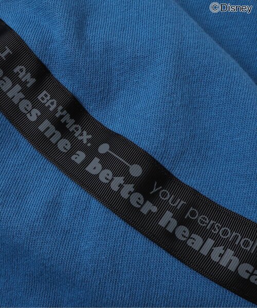 Disney(ディズニー)の「ディズニーキャラクター ベイマックス/フーディ(パーカー・キッズ・ブルー/ブラック・80/90/100/110/120/130/140)」の12枚目の写真