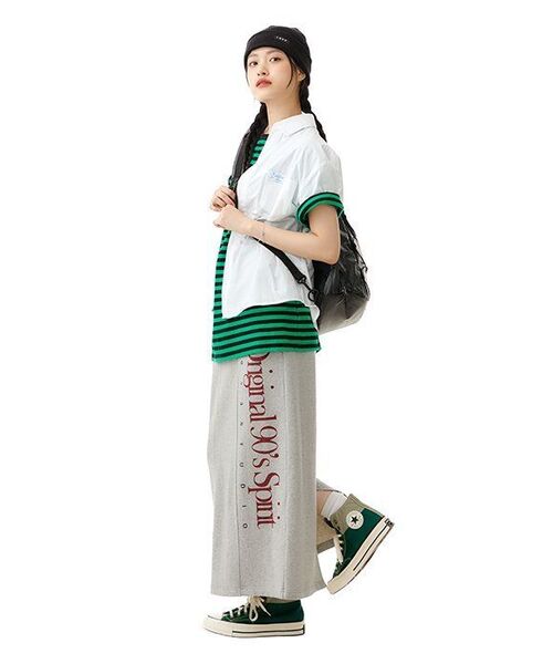 SINOON（シヌーン）の「HALF SLEEVE COTTON SHIRT (WHITE)（シャツ/ブラウス・レディース・ホワイト・FREE）」の6枚目の写真