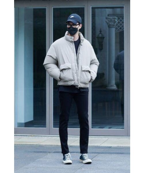 セール】アウトポケットダウンショートパッド入りジャケット[ライト