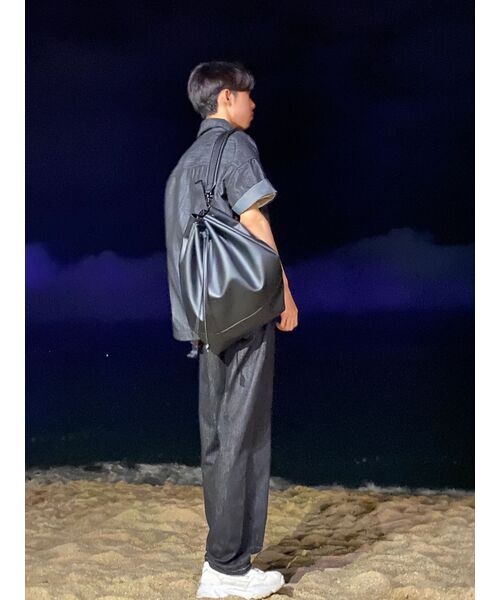 TRILLION(トリリオン)の「ウォッシュステッチデニムパンツ(BLACK)(デニムパンツ・レディース・その他・MEDIUM/LARGE/X-LARGE)」の3枚目の写真