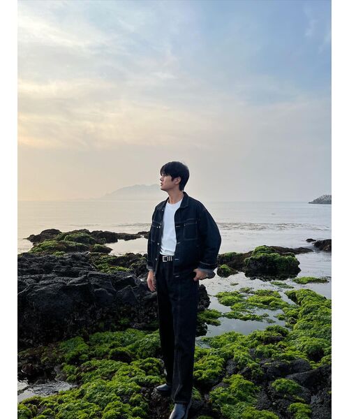 TRILLION(トリリオン)の「ウォッシュステッチデニムパンツ(BLACK)(デニムパンツ・レディース・その他・MEDIUM/LARGE/X-LARGE)」の6枚目の写真