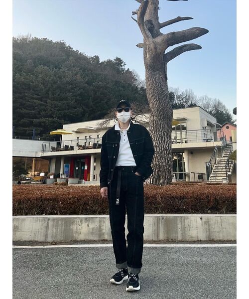 TRILLION(トリリオン)の「ウォッシュステッチデニムパンツ(BLACK)(デニムパンツ・レディース・その他・MEDIUM/LARGE/X-LARGE)」の13枚目の写真