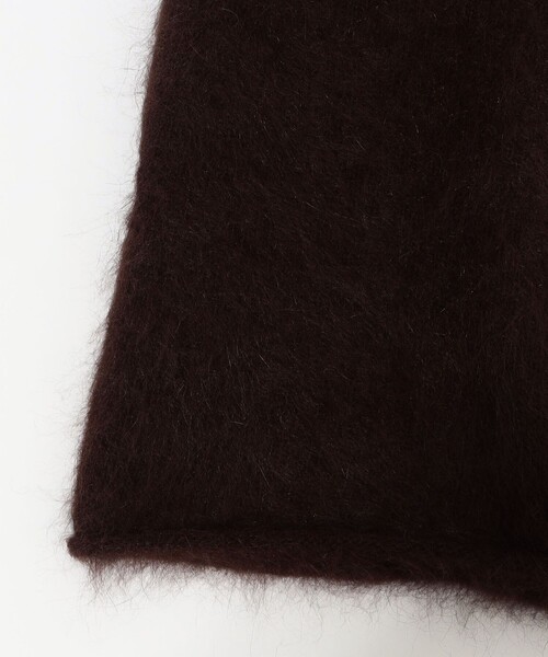 La Maison de Lyllis（メゾンドリリス）の「LA MAISON DE LYLLIS LUZ ニットキャップ（ニットキャップ/ビーニー・レディース・チャコールグレー/ブラウン・FREE）」の7枚目の写真